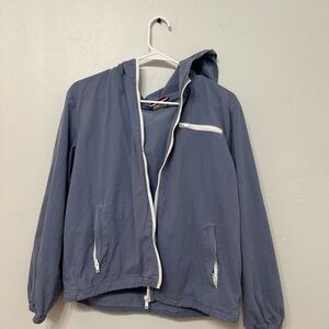 Brandy Melville Blue Long Sleeve Jacket Size Medium